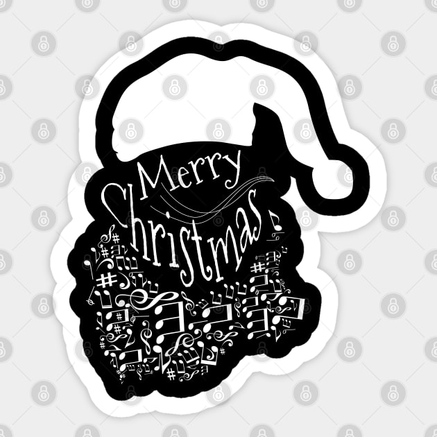 christmas music by santa Sticker by Degiab